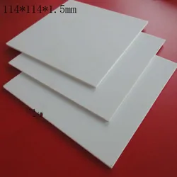 Ceramic Sheet 114X114X1.5mm/1.0/0.8/0.65/0.5/0.385 High Temperature Ceramic Sheet Alumina