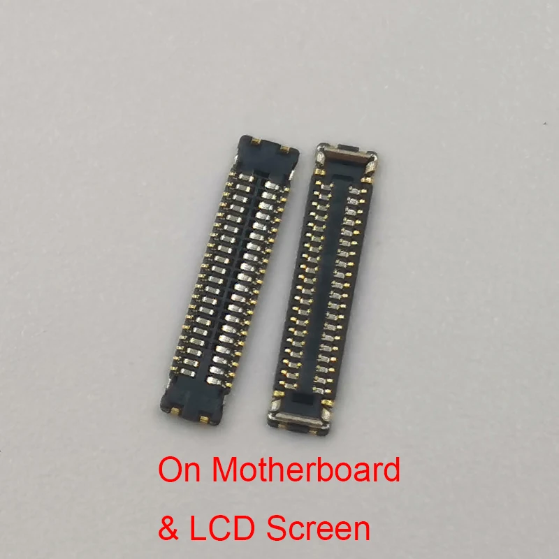 2pcs 40 Pin LCD Display FPC Connector On Board For Xiaomi Mi9T Mi 9T Pro CC9E Redmi K20 Pro K20pro K30 Pro Screen Flex Plug