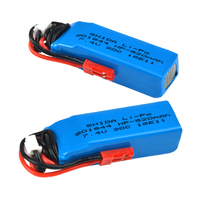 1 / 2 / 5pcs 7.4V 520mAh 20C Upgrade Lipo Battery 2S JST plug for WLtoys K969 K989 K999 P929 P939 RC Car