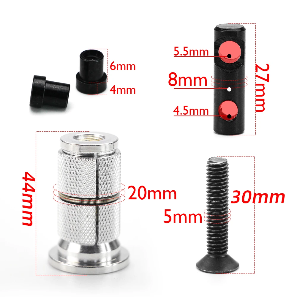ODINZEUS-Alloy Cycling Screws, Mountain and Road Bike Handlebars, Bicycle Parts, High-Strength Alloy, 1-Piece