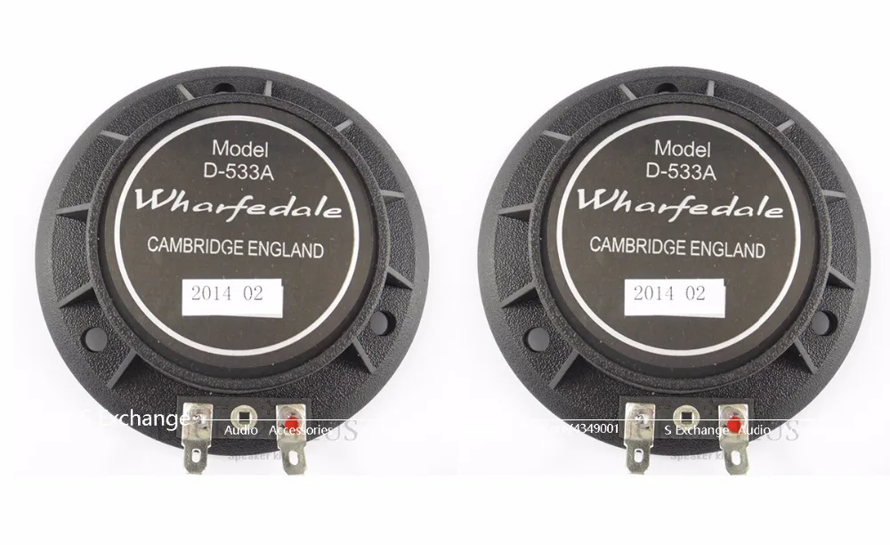 2PCS /LOT Replacement Diaphragm For D-533A Driver Wharfedale D533a Evp Series Titan 12p