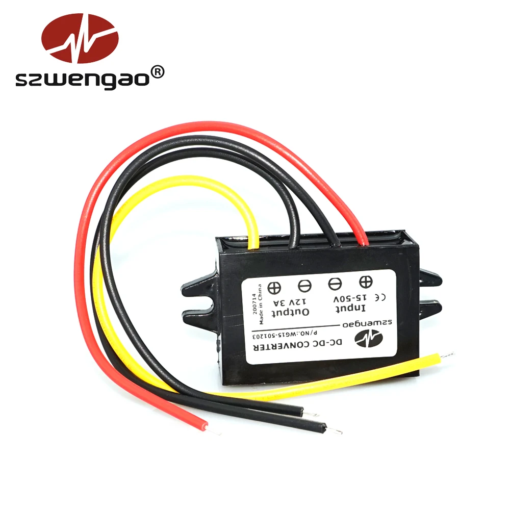 BuyWeek Convertisseur abaisseur Convertisseur DC-DC 24 V à 12 V 5