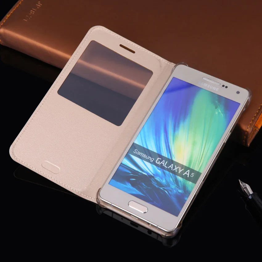 Flip Cover Leather Phone Case For Samsung Galaxy A7 2017 A 7 A72017 SM A720 A720F A720FN SM-A720F DS 360 Full Protective Cases