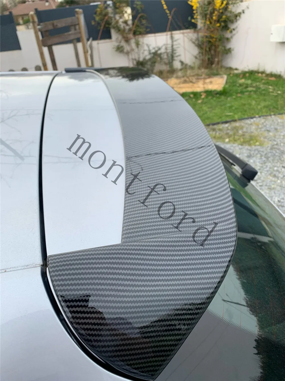 For VW Seat IBIZA TGI/FR Hatchback 2017 2018 2019 High Quality ABS Platic Rear Roof Spoiler Car Tail Wing Decoration