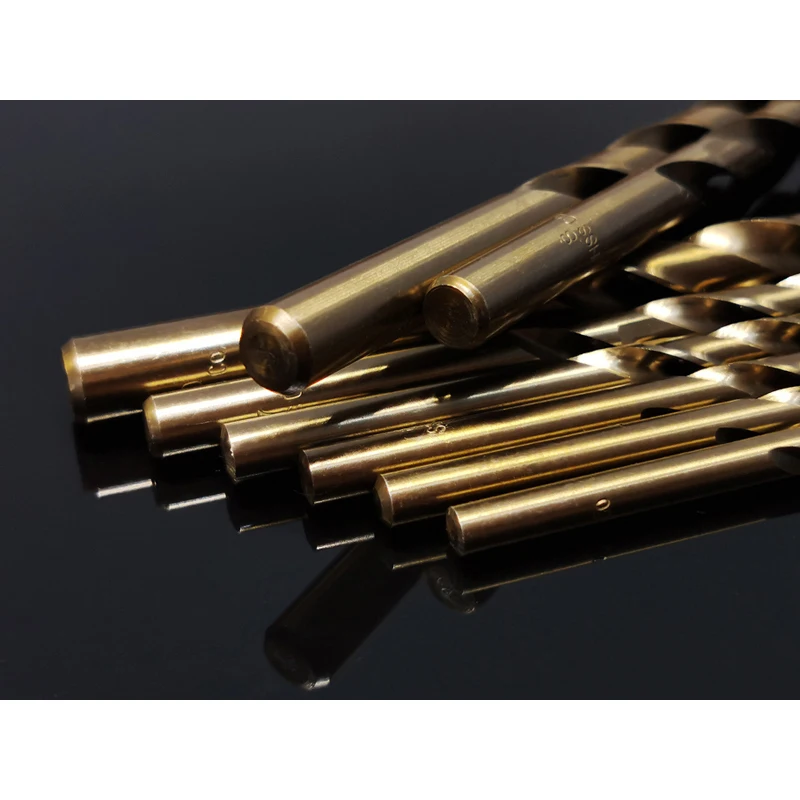 9 rozmiary 1Pc 9.0-13MM HSS CO/M35 wiertło spiralne ze stali nierdzewnej Hole Cutter cała ziemia Metal rozwiertak narzędzia narzędzia ręczne DIY Kit