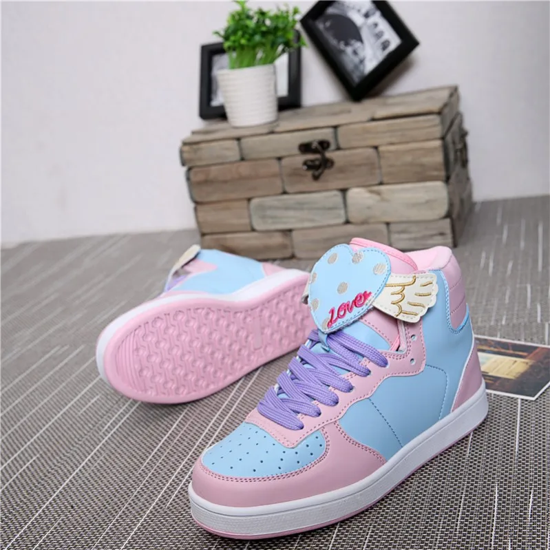sweet lolita anime cosplay Anime lolita shoes cartoon mould pink princess women shoes high help student cosplay shoes