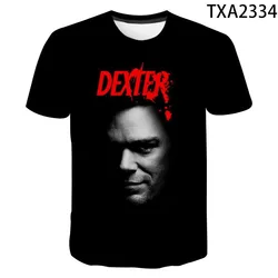 2021 TV Series Dexter 3D Printed T Shirt Men Women Fashion Casual Sweatshirt Short Sleeve Streetwear Oversized Tops