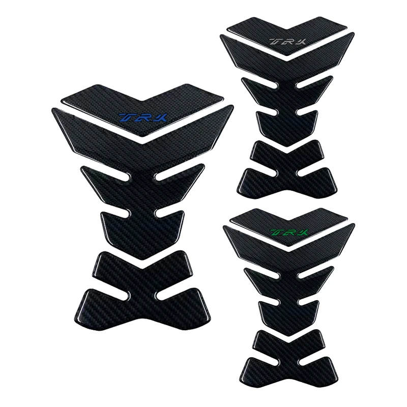 Motorcycle carbon fiber Stickers For Benelli TRK502 TRK 502 X Fuel Tank Pad Fishbone Protective Protector Sticker