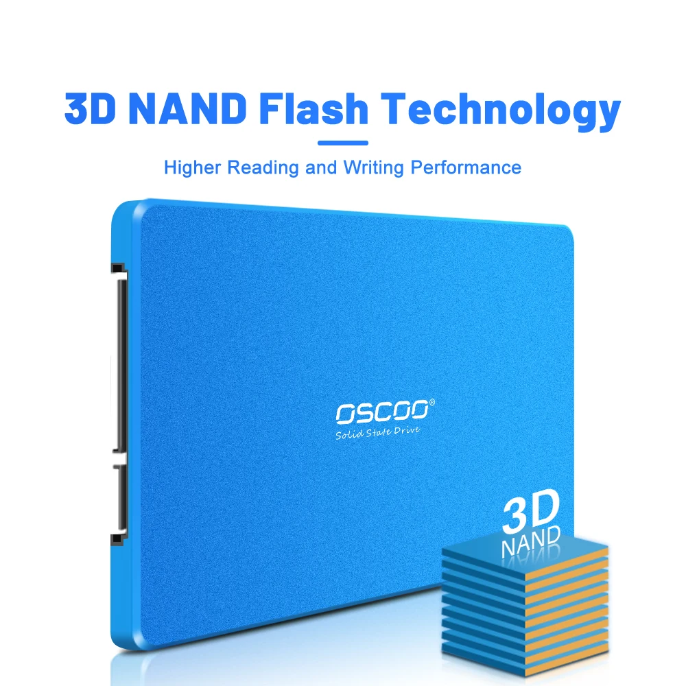 OSCOO 2.5 pollici SATA3 SSD 128GB 256GB 512GB 1TB Hard Disk per laptop Desktop Notebook Ssd Hard Disk