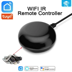 Tuya WiFi IR Infrared Universal Remote Controller Bridge Hub for Air Conditioner TV AC DVD,Support Alexa Google Home,Smart Life