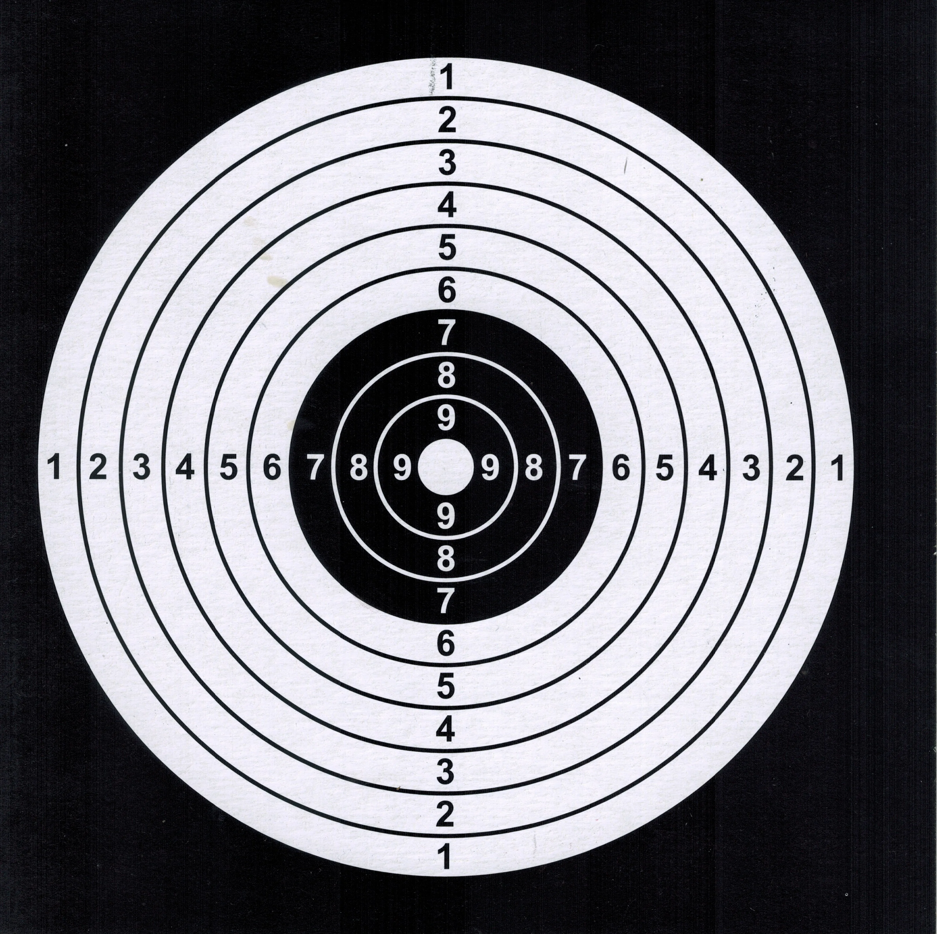 Objetivos de papel de 5,50 "x 5,50" en 100 piezas, tiro de pistola, deportes, 8 opciones para exteriores e interiores, armas de fuego, pistola de aire y BBs de plástico o acero