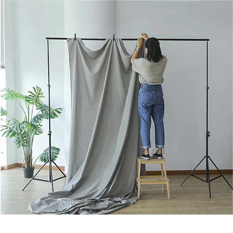 Portable Professional Photography Bracket 3*2.6m Expansion Link for Wedding Birthday Party Photo Studio portrait Backdrop Stand