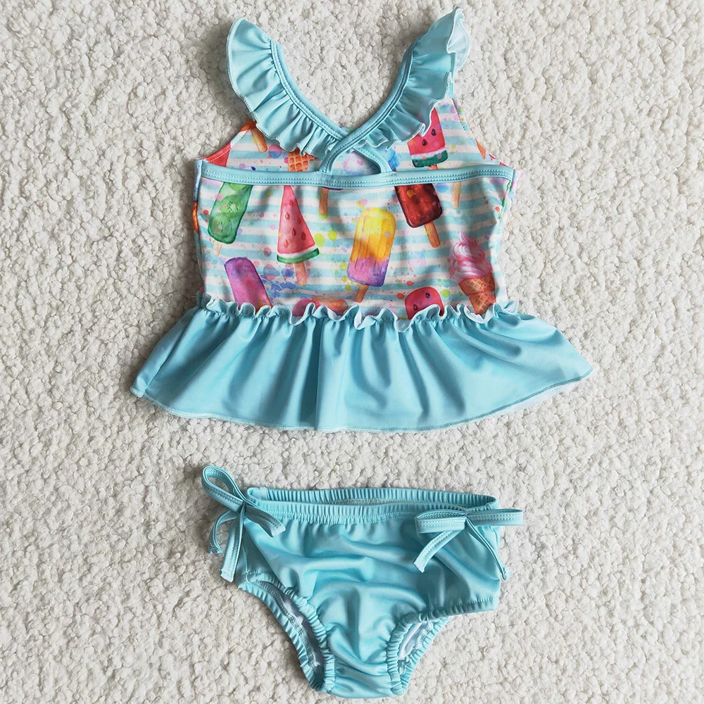 Hot Sale Baby Girl Swimsuit Sweet Baby Swimwear Fashion Kids Designer Clothes Girls Swimsuits Toddler Girls Swimwear Beachwear