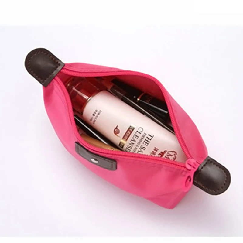 New Convenient and cute cosmetic bag, nylon dumpling cosmetic bag, waterproof storage toilet bag