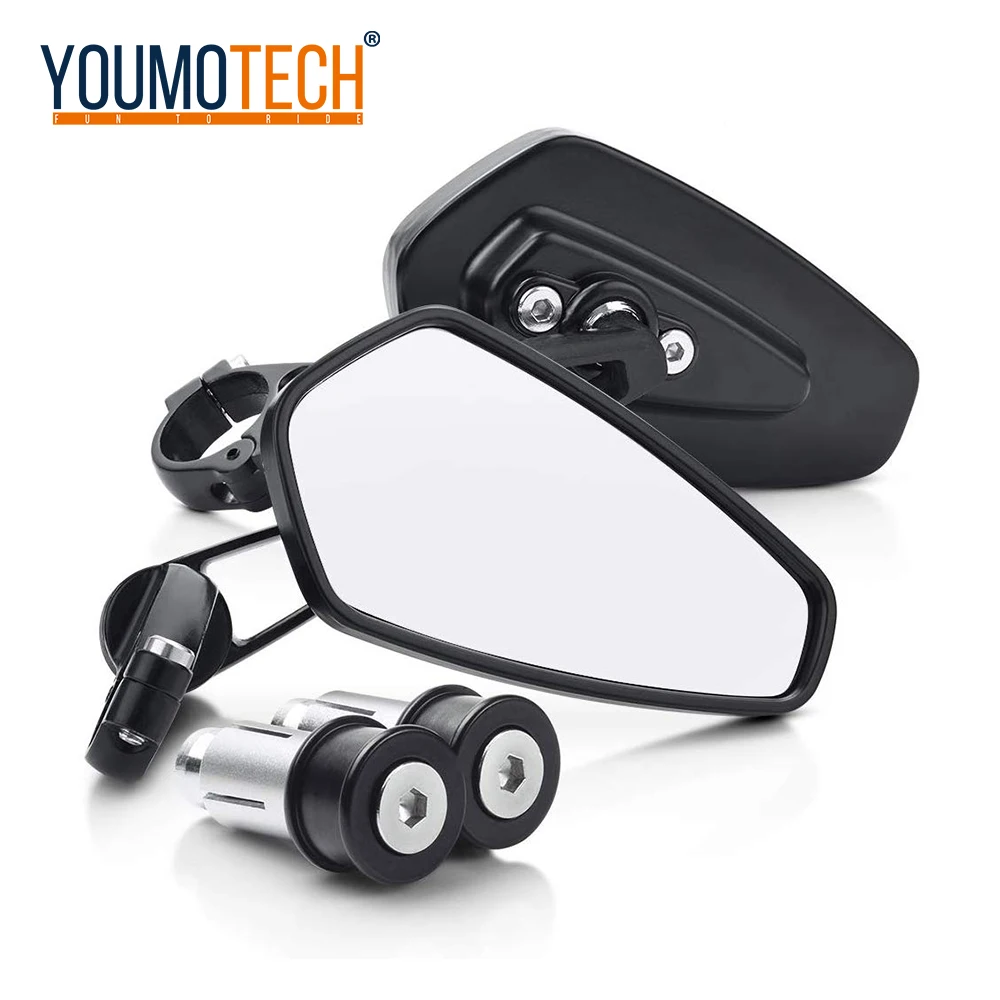 Зеркала задние MZS мотоциклетные 15,2 см, 2 шт., для Honda GROM MSX125 CB50 Kawasaki Z125 pro Z650 Z750 Z800 Z900 Z1000 Yamaha