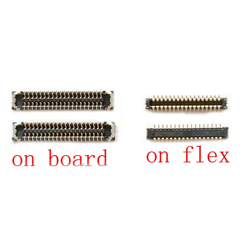 2pcs LCD Display Screen Flex Cable FPC Connector Cor Elephone P8 Mini P8Mini Plug On Motherboard Board 34pin