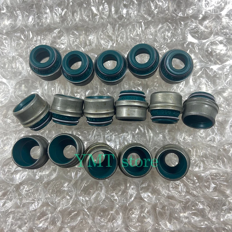 16PCS/Set Original Valve Stem Seals For Buick Excelle 1.8L Cadillac Chevrolet Aveo Daewoo Leganza Opel Vectra 90410741