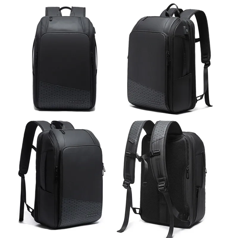 Imagem -03 - Mochila para Laptop 15.6 Masculina Mochila Estilo Executivo Escalável Grande Capacidade Antifurto Bolsa Tote de Bagagem de Luxo para Homens e Mulheres