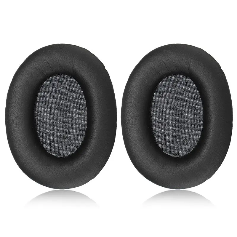 VEKEFF 1 Pair Replacement Headphone Earpds for Audio Technica for ATH ANC9 ANC27 ANC29 Headphones PU Leather Ear Pads Cushion