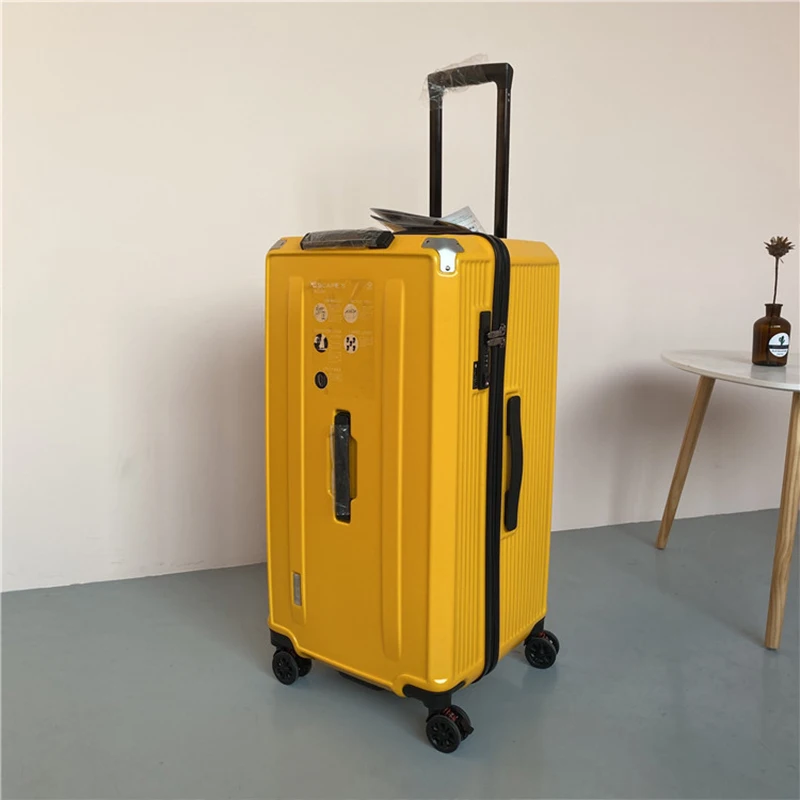 Brand anti-scratch sports rolling luggage new fashion trolley suitcase brake mute wheel 26/28 inch oversized luggage travel box