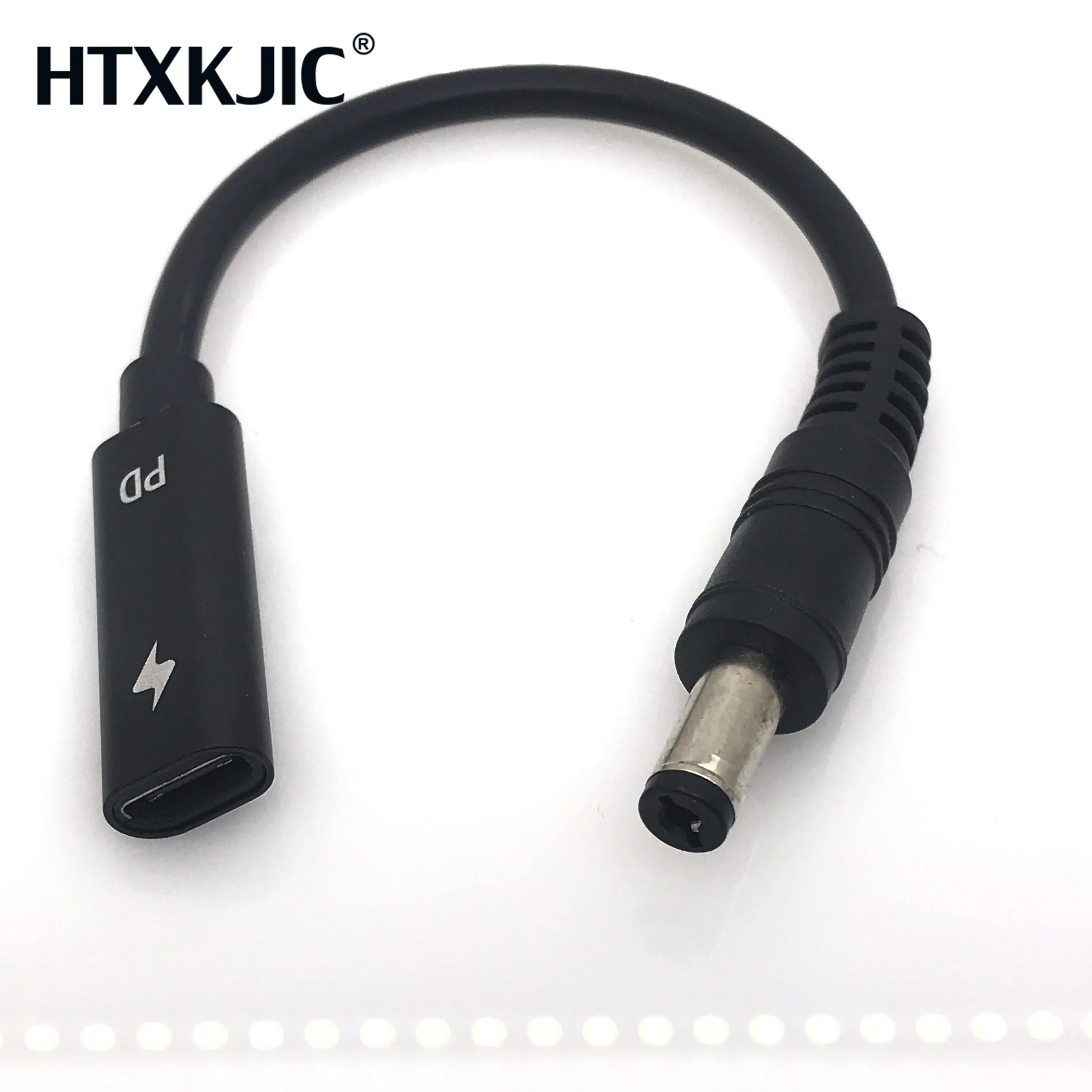 USB 3.1 Type C USB Female to DC 7.9*5.0mm 4.0*1.35 5.5*2.5 2.1 Sqaure Male Power Charger Adapter Connector Adaptor for lenovo PD