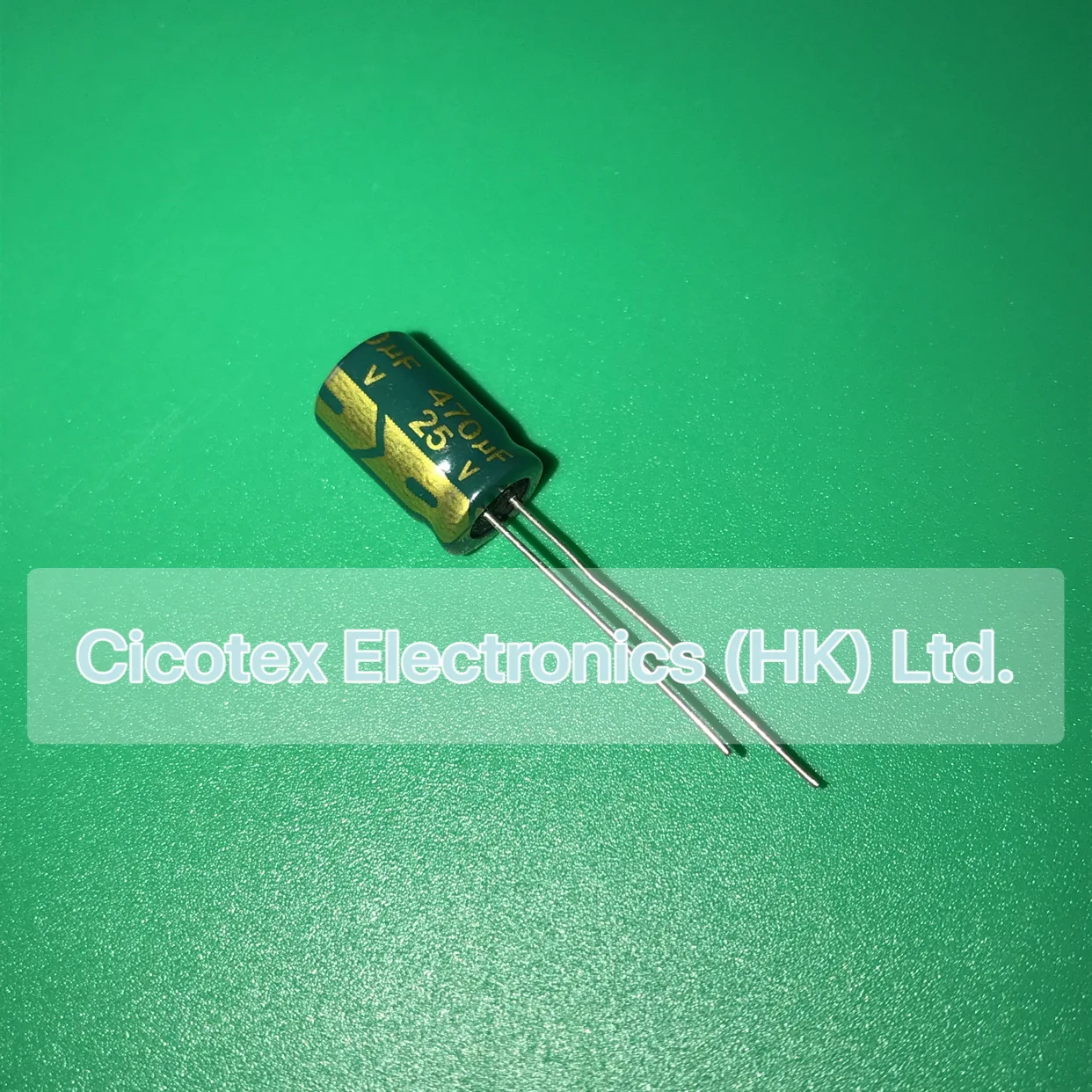 10pcs/lot Electrolytic Capacitors High Frequency 25V 470UF 8X12MM Aluminum Electrolytic Capacitor