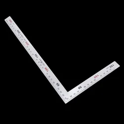 2024 New Stainless Steel 15x30cm 90 Degree Angle Metric Try Mitre Square Ruler Scale