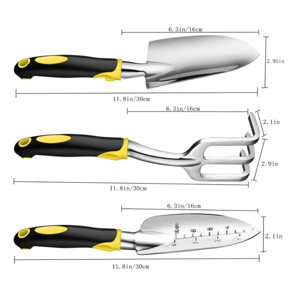 Aivy Tuingereedschap Aluminium Tuinieren Handgereedschap-Tuin Troffel-Hand Shovel-Bewerken Hand Hark