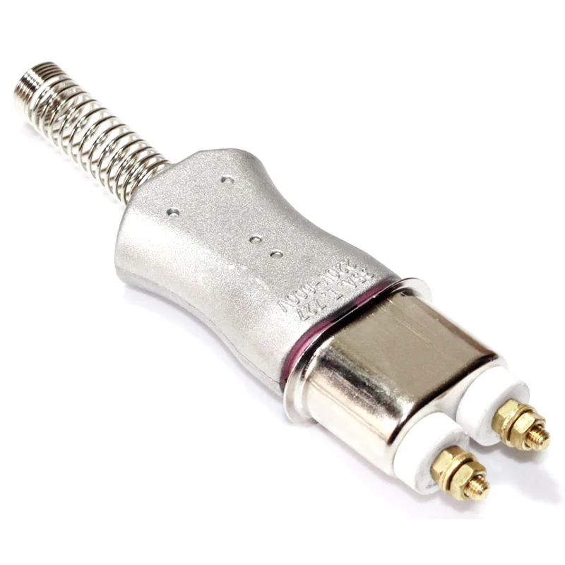 5mm 6mm IEC C8 ceramic wiring industry socket plug high temperature c7 male female Connector electric oven power outlet 35A 600V