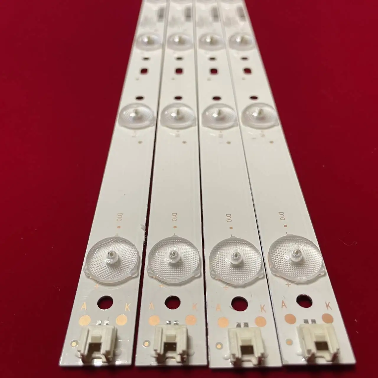 1 Satz = 4 Stück LED-Hintergrundbeleuchtungsstreifen 10 Lampen AHKK40D10-ZC21FG-01 303AK 400031   Für LED40F1120C LED-40B550 LED-40B900