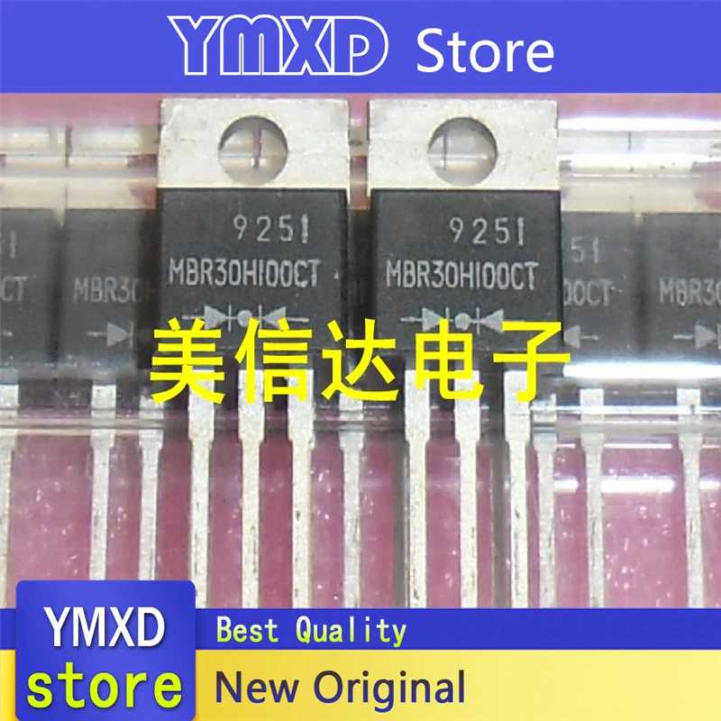 10pcs/lot New Original MBR30H100CT 30A100V Schottky Diode In Stock