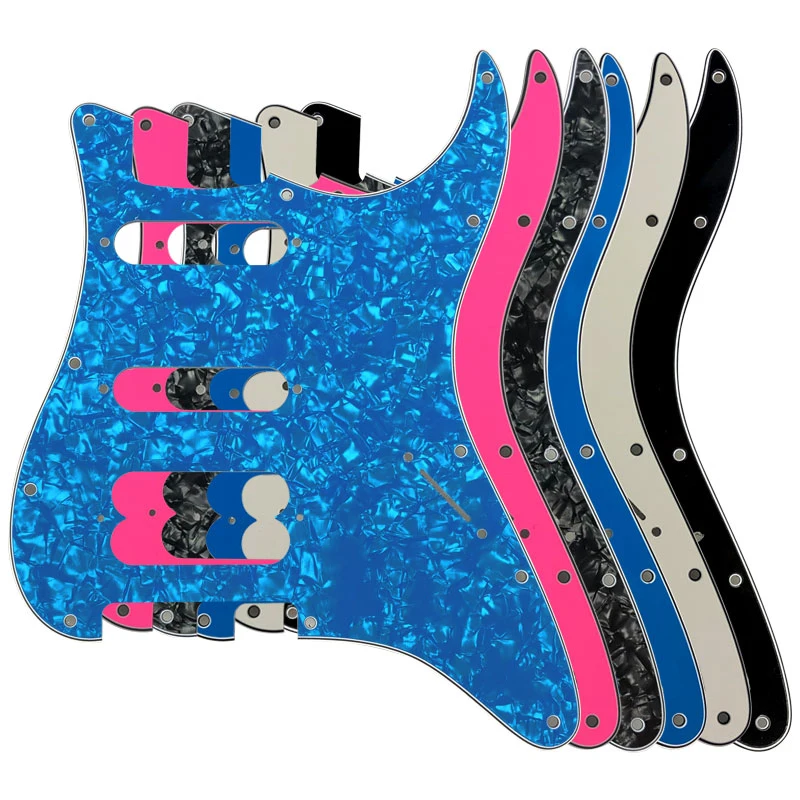 

Feima Pickguard Without Control Hole For Fender Strat Player, Humbucker Standard ST HSS Guitar Accessories