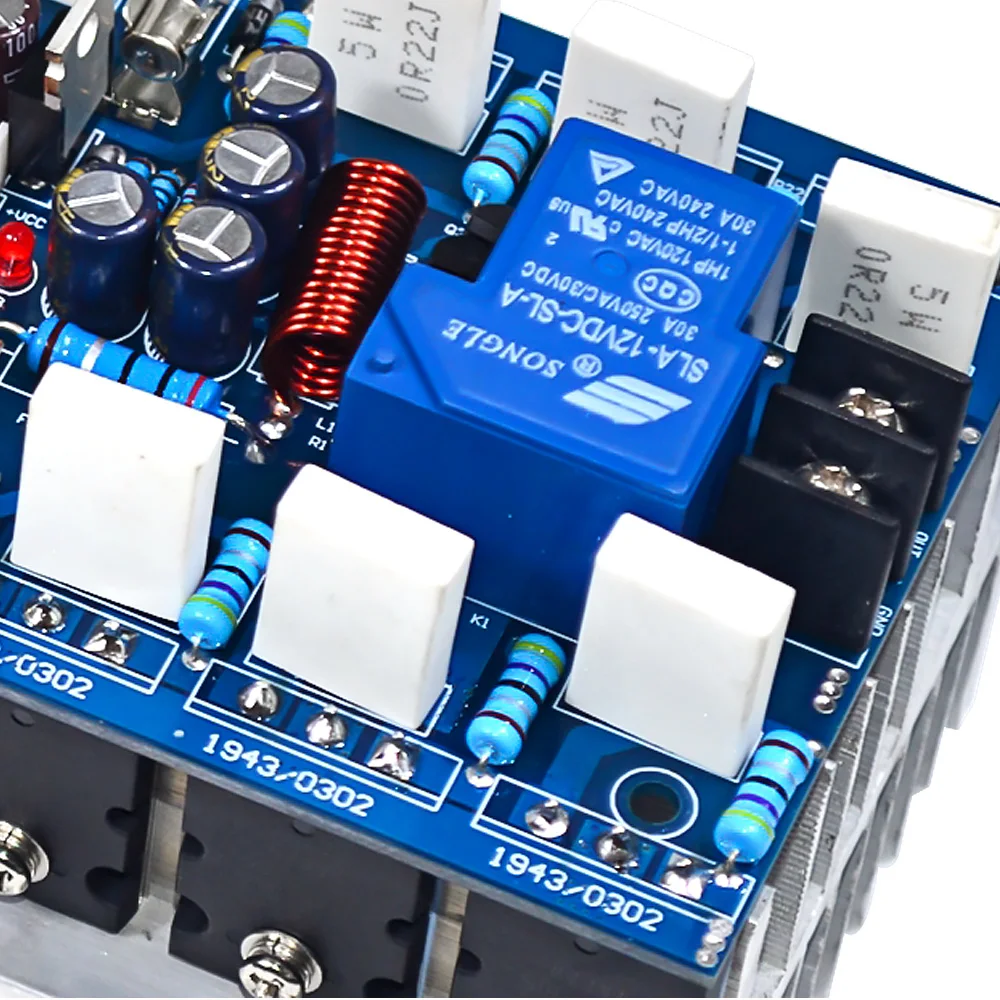 AIYIMA 1000W High Power Mono Channel Amplifier Board Professional Stage AMP Board With 5200 1943 Tubes For Sound Amplifiers DIY