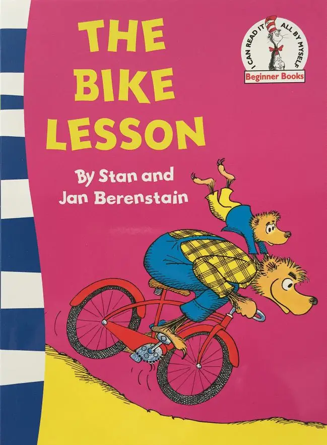 

THE BIKE LESSON Children Books Baby English Kids Story Dr Seuss Books Usa English Learning Educational Toys for Baby