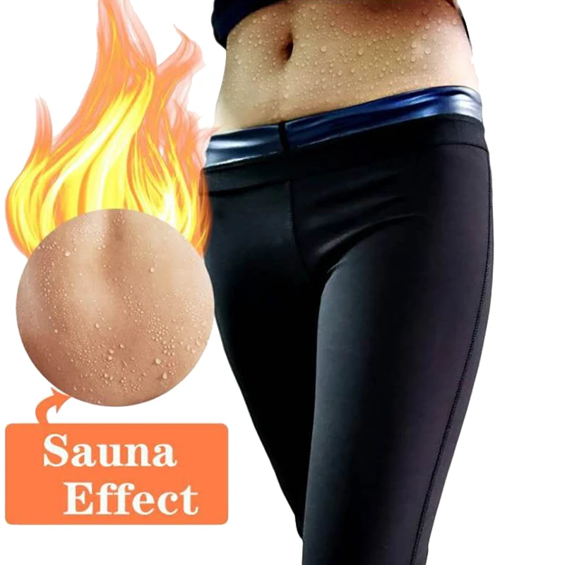 Women Body Shaper Sweat Sauna Pants Leggings Weight Loss Shapewear Sports Shorts Workout Underwear Fat Burning Slimming Panty