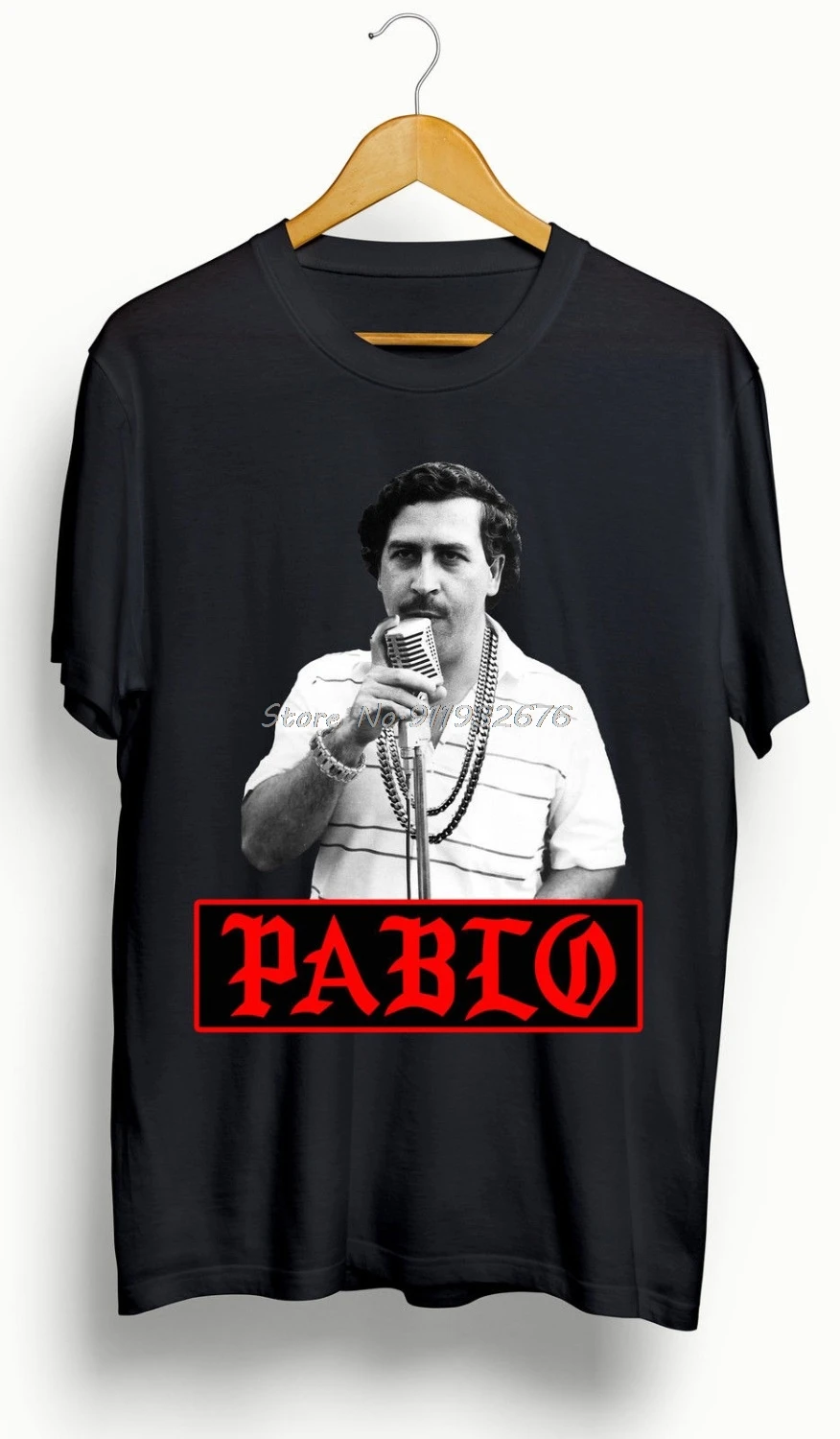 Pablo Escobar Life Of Pablo I Feel Like Pablo T-Shirt Fashion  Crew Neck Men Short-Sleeve Casual Tee Shirt