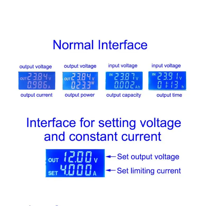 ZK-4KX CNC DC-DC Buck Boost Converter Module CC CV 0.5-30V 4A Voltage Regulator