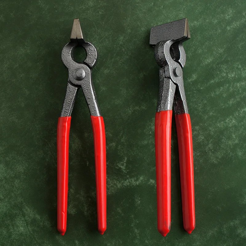 Flat Nose Pliers for Leather DIY, Edge Adjustment, Crimping Pliers, Leather Bag, Cloth Tool, 45mm Wide, 1Pc