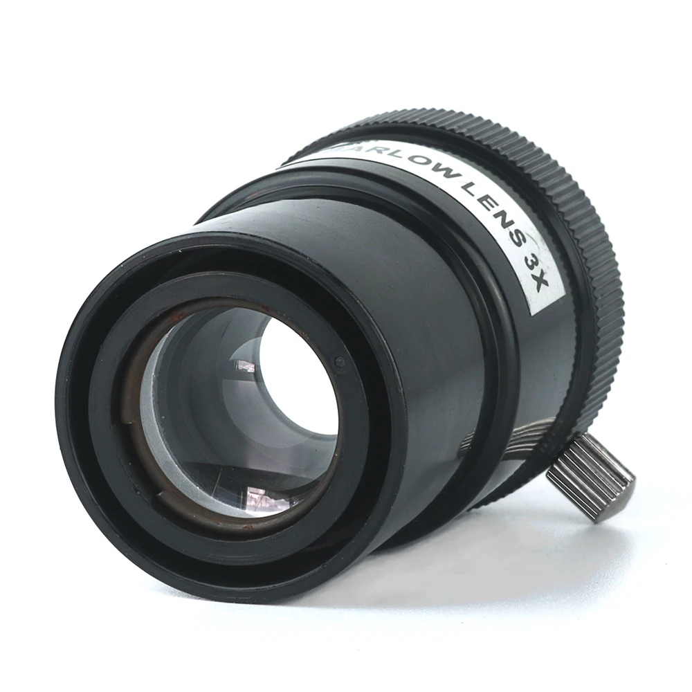 EYSDON 3X Barlow Lens Plastic for 1.25 Inch Astronomical Telescope Short Focus - Economical And Practical Multiplier Lens