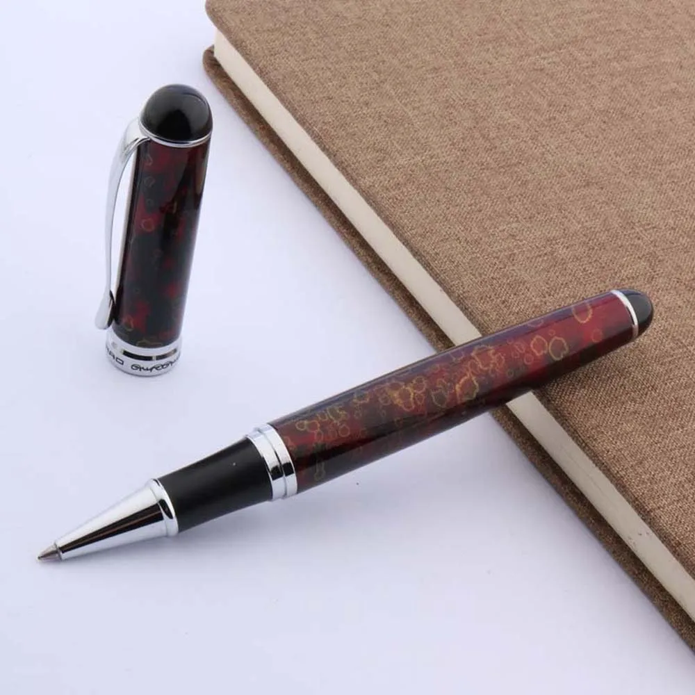 1Pc High Quality Jinhao 750 Pearl White Rose Golden Black Shinny Silver Clip Metal Rollerball Pen