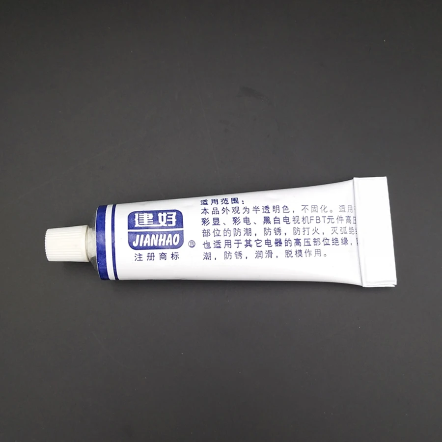 High Voltage Silicon Grease Insulation Rust Moistureproof Translucent Non-Curing For TV FBT Component High Pressure Parts