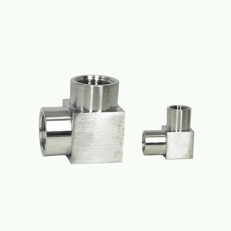 2PCS 1/8 "BSP Eqaul Innengewinde Ellenbogen 90 Grad 304 Edelstahl Rohr Fitting Adapter Stecker Betriebs druck 2,5 Mpa