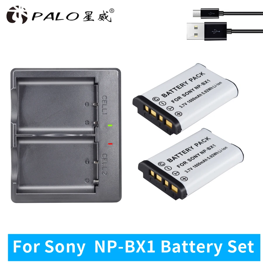 PALO NP-BX1 NP BX1 np bx1 akumulator do Sony NP-BX1 HDR-AS200v AS15 AS100V DSC-RX100 X1000V WX350 PJ240E CX405 PJ410