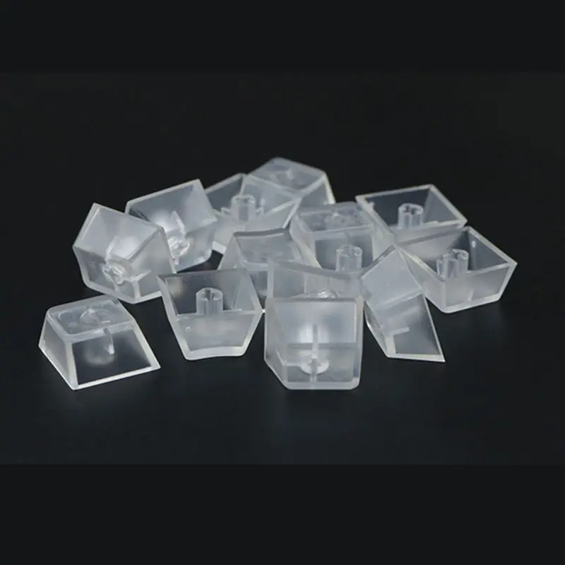 Transparent ABS Keycaps Mechanical keyboard Keycaps Matte Backlit Keycaps 10Pcs