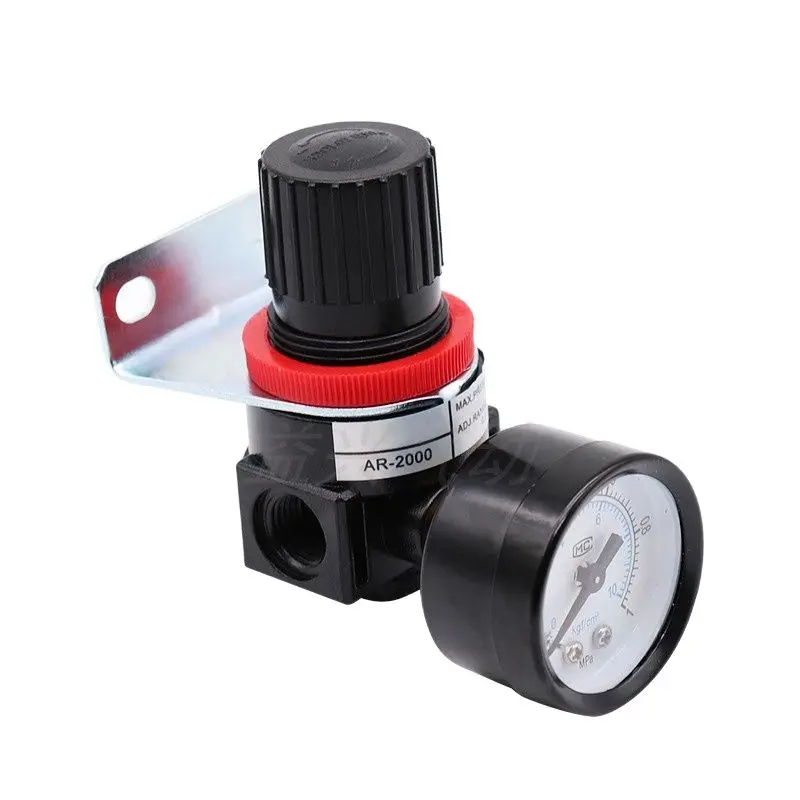 Gas Pressure air Regulator Valve Pressure Reducing Valve AR2000 G1/4'' Air Control Compressor Airtac Type