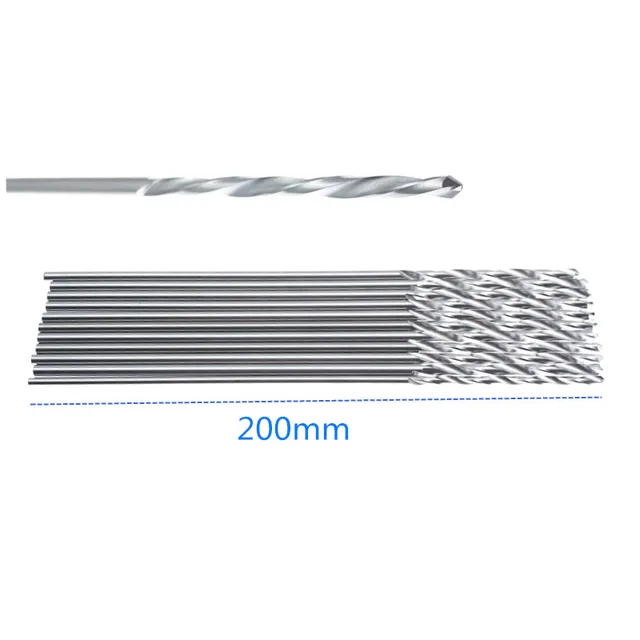 10 sztuk/zestaw 200mm wiertła ze stali nierdzewnej wiertła do kości instrumenty ortopedii weterynaryjnej