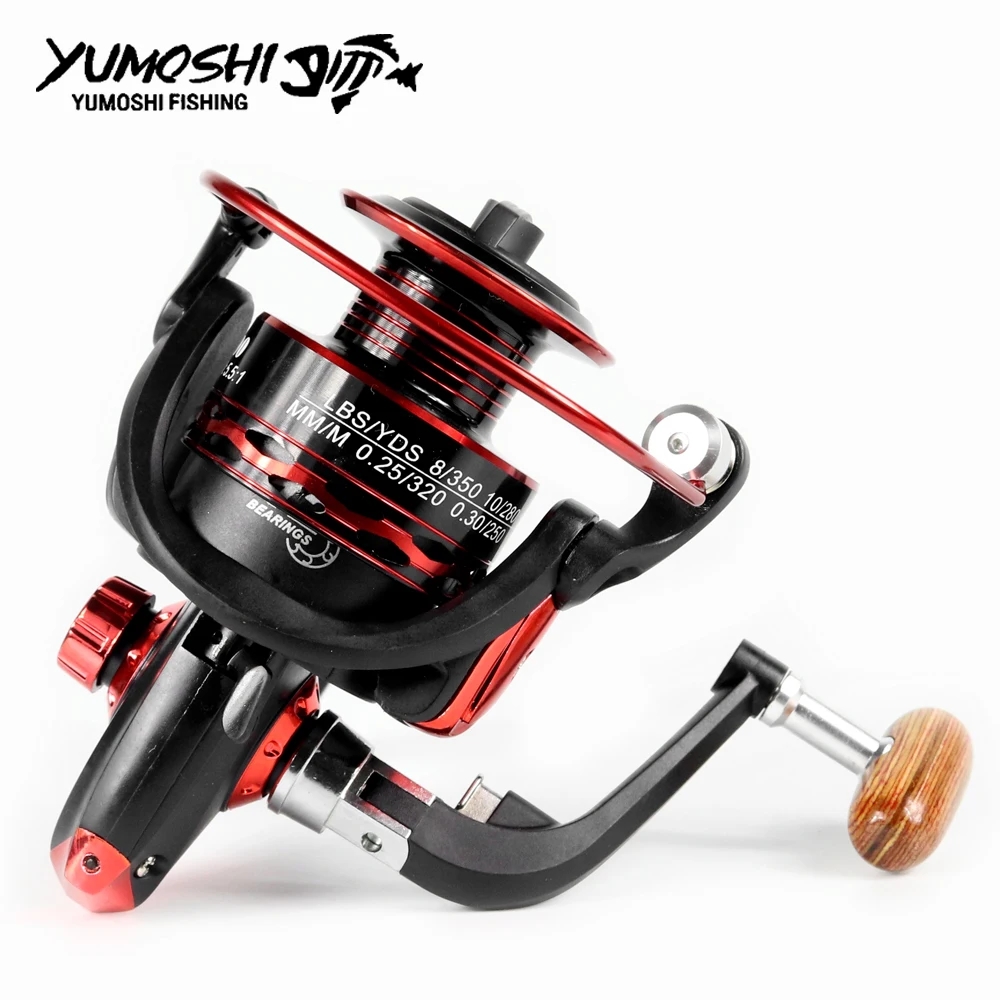 

Hot wheels spinning fish reel 5.5:1 12 Ball Bearing 1000-7000series carretilhas de pescaria molinete fishing equipment