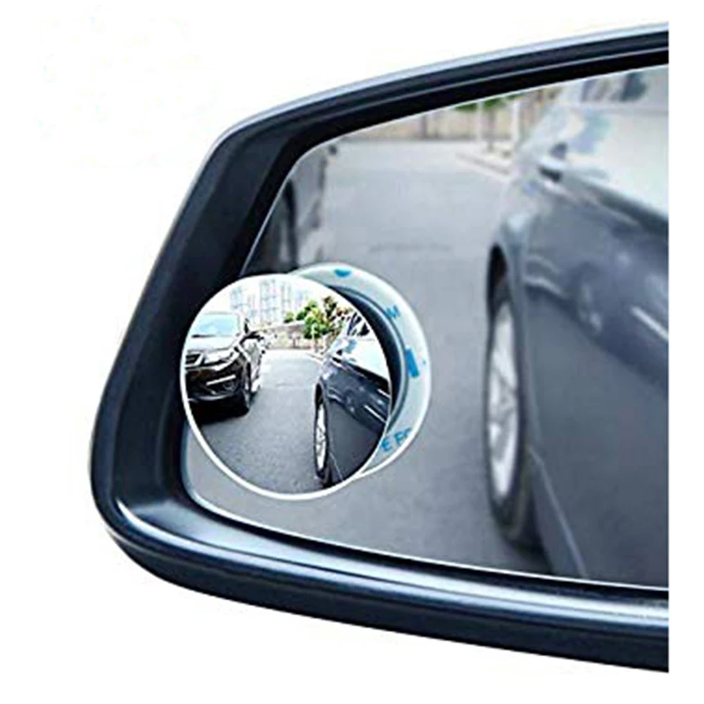 Auto Wide Angle Adjustable Car Rear View Camera Car Convex Mirror Blind Spot Auto RearView Blind Spot Rimless Mirrors