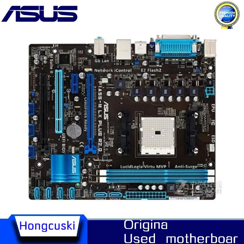 

Used For ASUS F1A55-M LX PLUS R2.0 original motherboard Socket FM2 DDR3 A55 Desktop Motherboard