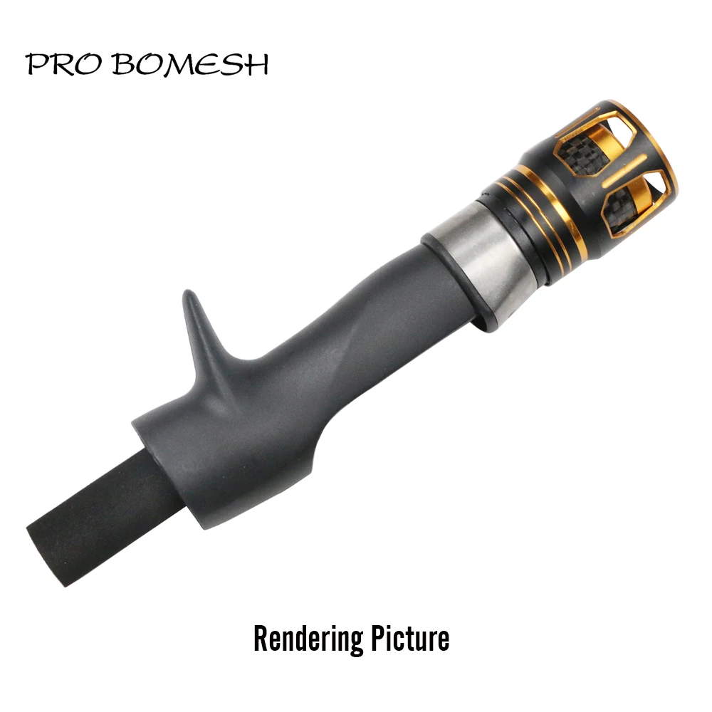 ProBomesh 10Pcs/Pack 9cm Lightweight EVA Reel Seat Arbors O.D 11mm 14mm 15mm 17mm 19mm DIY Fishing Rod Building Component Repair